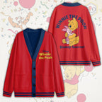 Winnie-the-Pooh Knitted V-neck Cardigan – TMTHU9697