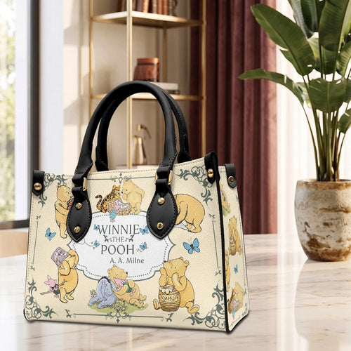 Winnie-the-Pooh Leather HandBag – TMTHU9511