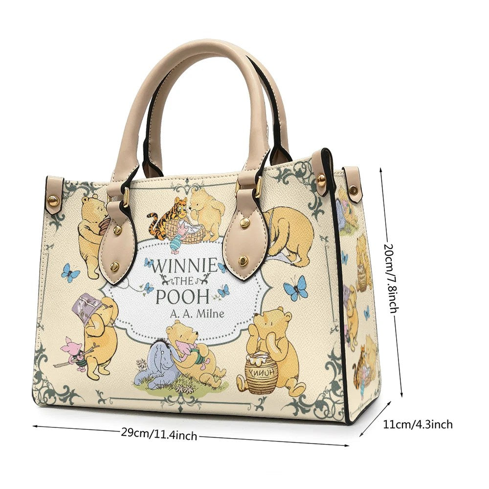 Winnie-the-Pooh Leather HandBag – TMTHU9511