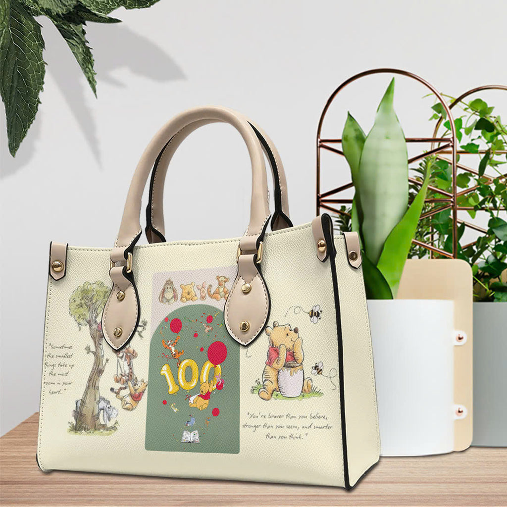 Winnie-the-Pooh 100th Anniversary Leather HandBag – VANDH5138
