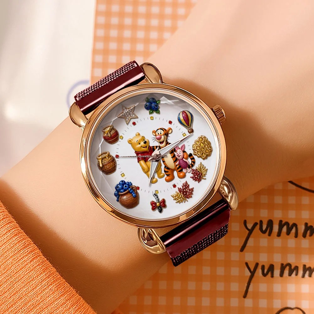 Winnie-the-Pooh Mesh Strap Quartz Watch – TMTHU10258