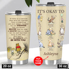 Personalized Winnie-the-Pooh 100th Anniversary Tumbler Cup – VANDH5136