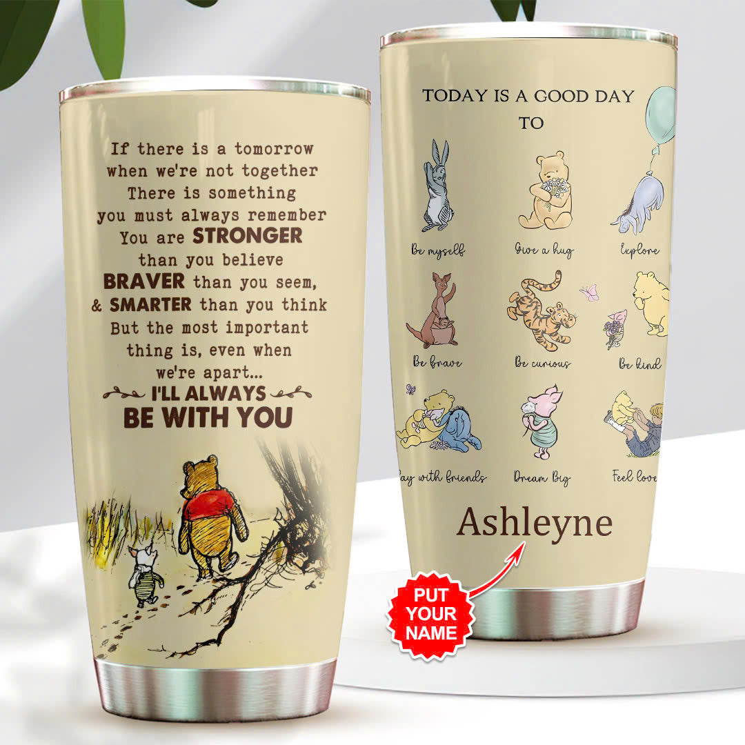 Personalized Winnie-the-Pooh 100th Anniversary Tumbler Cup – VANDH5137