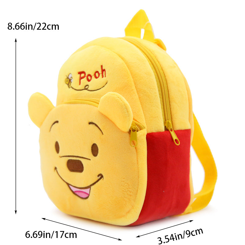 Winnie-the-Pooh Plush Embroidered Children's Schoolbag – MAITMDROP167