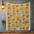 Winnie-the-Pooh Quilt Blanket – TMTHU5370