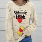 Winnie-the-Pooh Round Neck Raglan Sleeve Sweatshirt – TMTHU9360