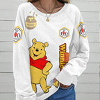 Winnie-the-Pooh Round Neck Raglan Sleeve Sweatshirt – TMTHU9295