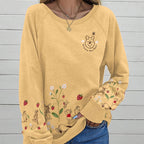 Winnie-the-Pooh Round Neck Raglan Sleeve Sweatshirt – TMTHU9304