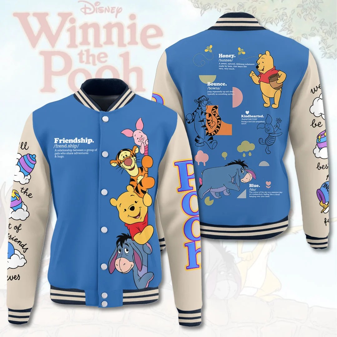 Winnie-the-Pooh Varsity Jacket – HOATT26792