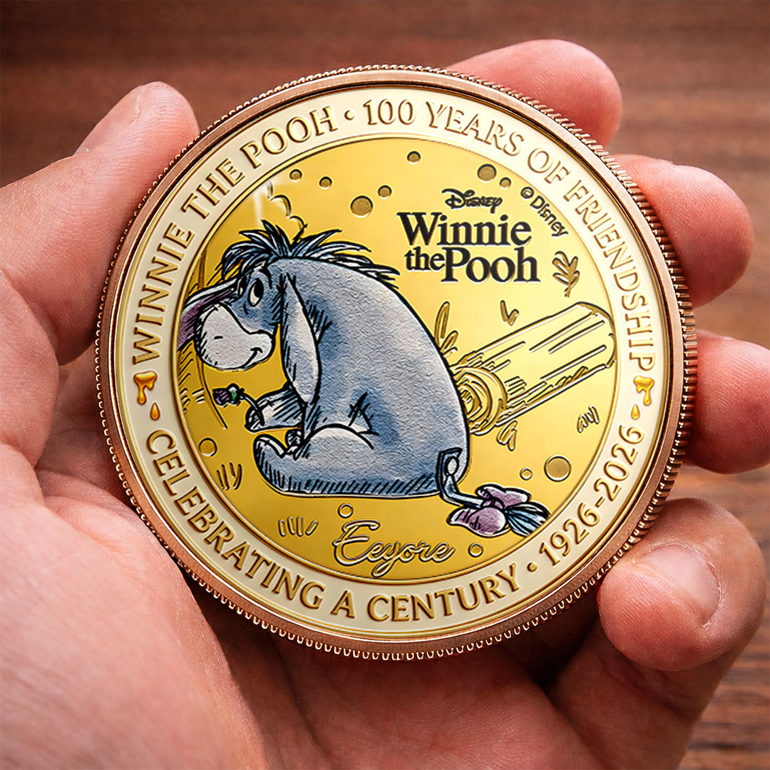 Winnie-the-Pooh x Eeyore 100th Anniversary Commemorative Coin – HOATT16673