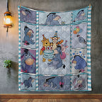 Winnie-the-Pooh x Eeyore 100th Anniversary Quilt Blanket – TMTHU4352
