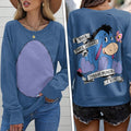 Winnie-the-Pooh x Eeyore Round Neck Raglan Sleeve Sweatshirt – HOATT20761