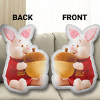 Winnie-the-Pooh x Piglet 100th Anniversary 2-Sided Custom Shape Pillow – HOATT15947