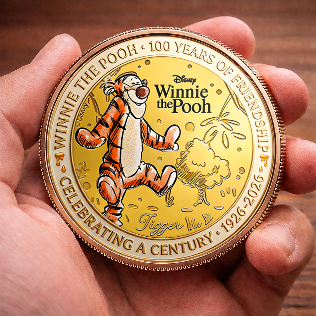 Winnie-the-Pooh x Tigger 100th Anniversary Commemorative Coin – HOATT16672