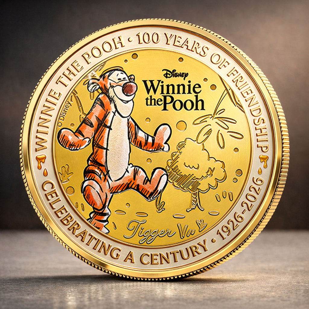 Winnie-the-Pooh x Tigger 100th Anniversary Commemorative Coin – HOATT16672