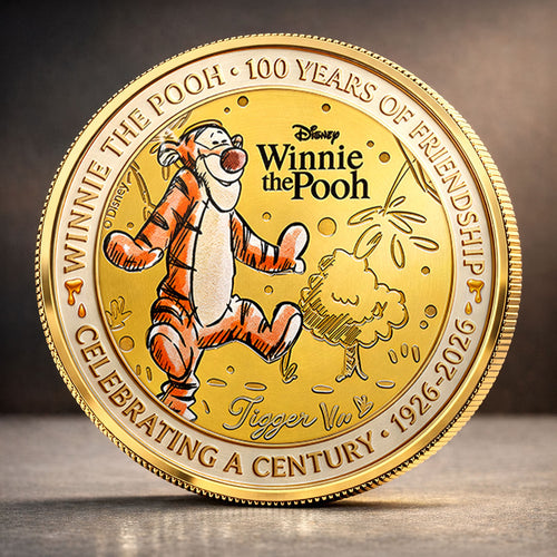 Winnie-the-Pooh x Tigger 100th Anniversary Commemorative Coin – HOATT16672