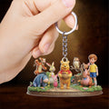 Winnie-the-Pooh 100th Anniversary Custom Shape 2-sided Keychain – TMTHU2947