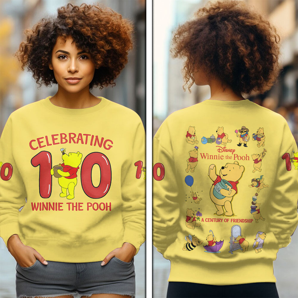 Winnie-the-Pooh 100th Anniversary 3D Apparel – TMTHU3288
