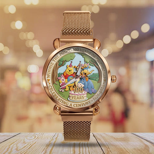 Winnie-the-Pooh 100th Anniversary Mesh Strap Quartz Watch – TANTN20135