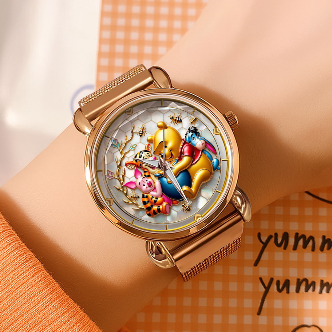 Winnie-the-Pooh 100th Anniversary Mesh Strap Quartz Watch – VANDH5018