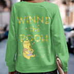 Winnie-the-Pooh 100th Anniversary Round Neck Raglan Sleeve Sweatshirt – TMTHU3727