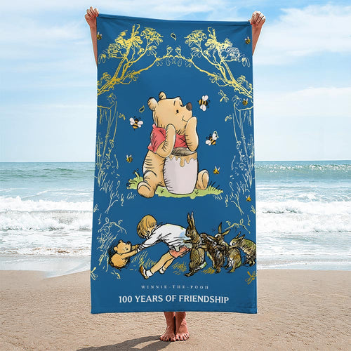 Winnie-the-Pooh 100th Anniversary Rectangle Beach Towel – HOATT15630