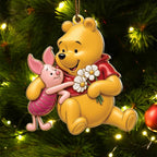 Winnie-the-Pooh Custom Shape 2-side Printed Acrylic Ornament – HOATT21112