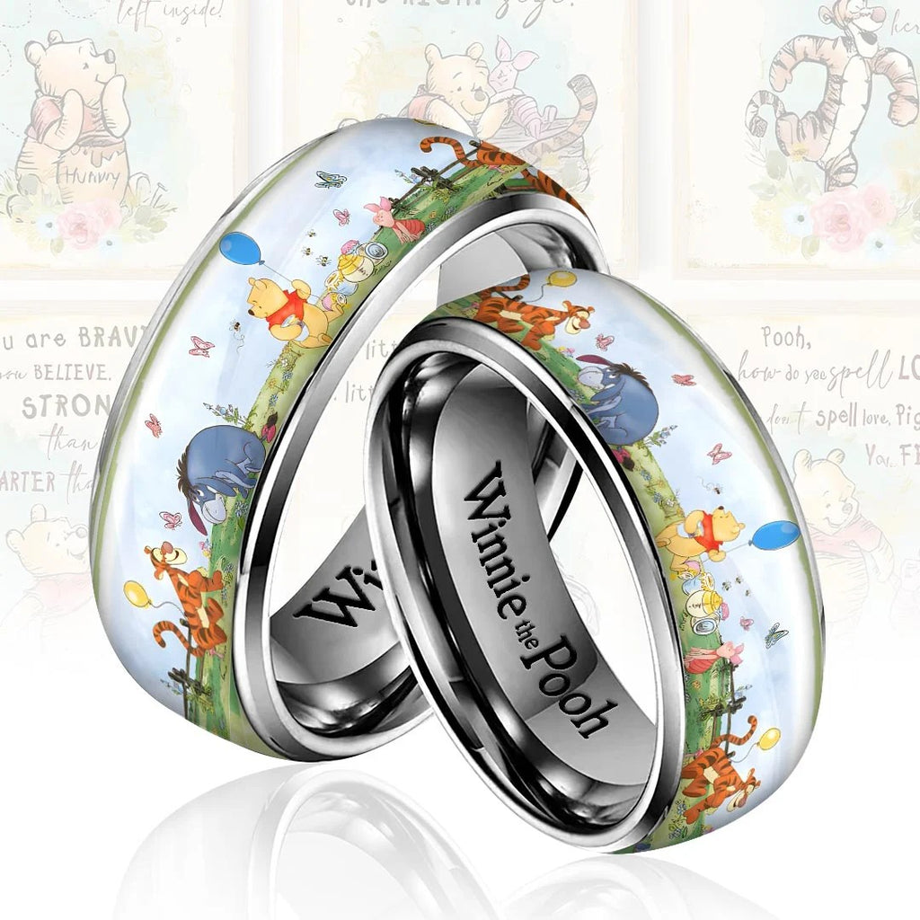 Winnie-the-Pooh Custom Alloy Ring – HOATT20942