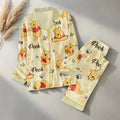 Winnie-the-Pooh Satin Pajama Set with Piping – HOATT20748