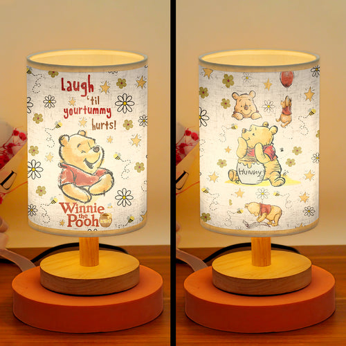 Winnie-the-Pooh Wooden Base Fabric Lamp – HOATT16134