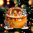 Winnie-the-Pooh Custom Shape 2-side Printed Acrylic Ornament – HOATT21400