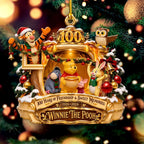 Winnie-the-Pooh Custom Shape 2-side Printed Acrylic Ornament – HOATT21406