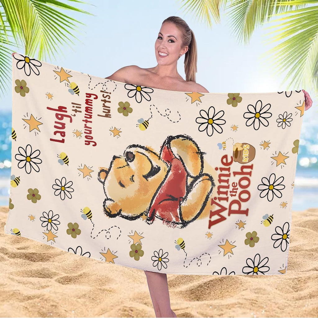 Winnie-the-Pooh Rectangle Beach Towel – HOATT18160