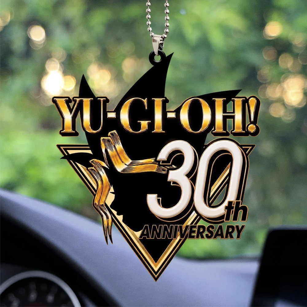 Yu-gi-Oh! 30th Anniversary Custom shape 2-sided Acrylic Car Ornament – TANTN25896