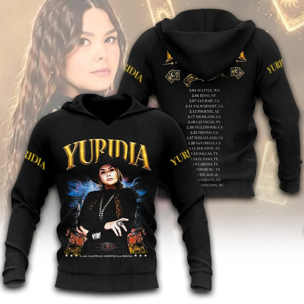Yuridia Tour 2026 World Tour 3D Apparel – GNE8511