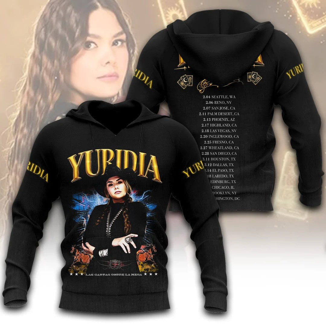 Yuridia Tour 2026 World Tour 3D Apparel – GNE8511