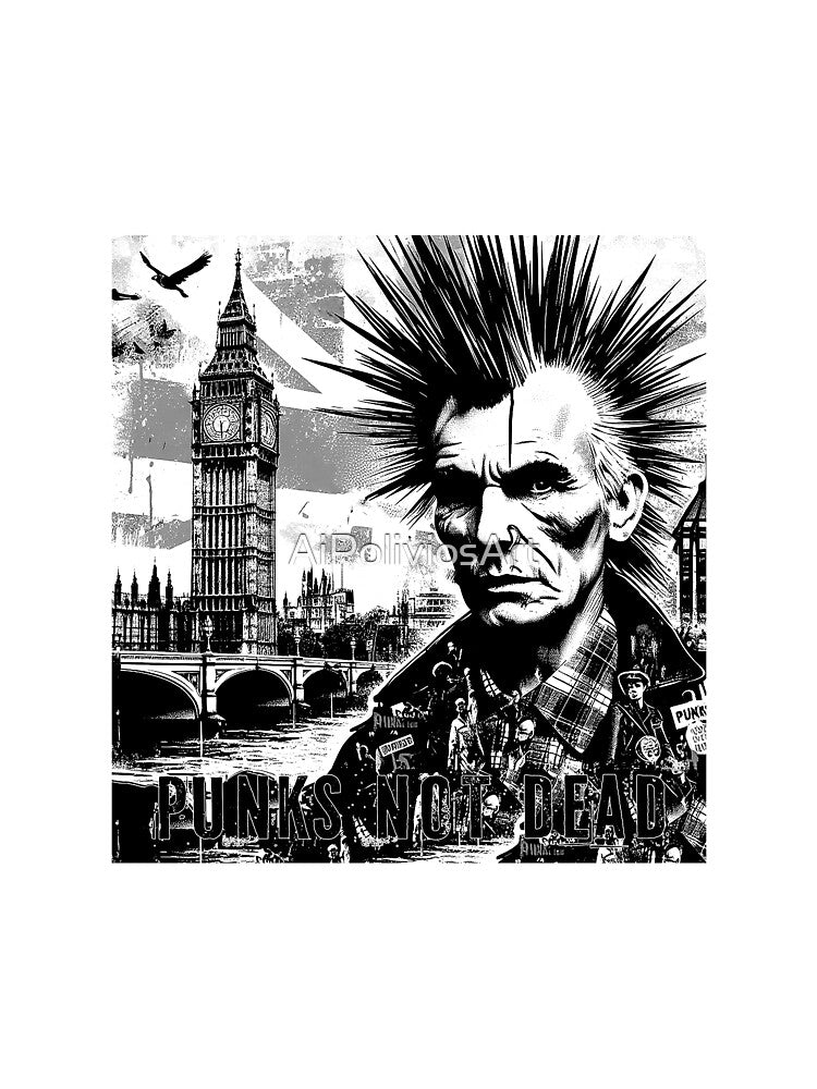 Old Punk Style Beauty Shirt