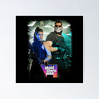 Jason & Lucia Vice City Poster