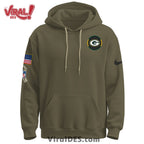 Green Bay Packers Salute To Service Limited Edition Shirt
