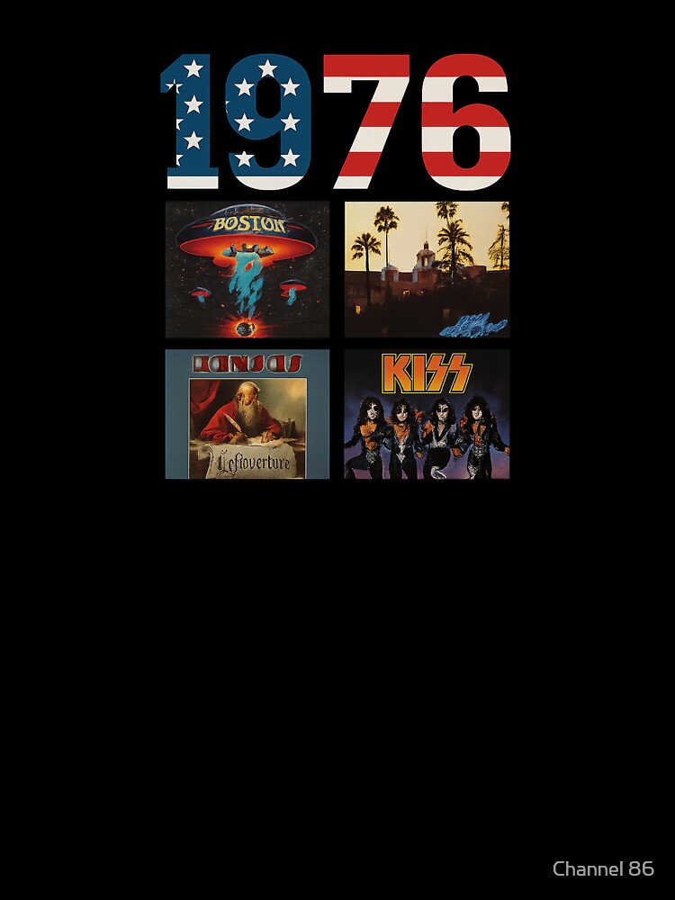 1976 Rock Revolution American Album Tribute Shirt