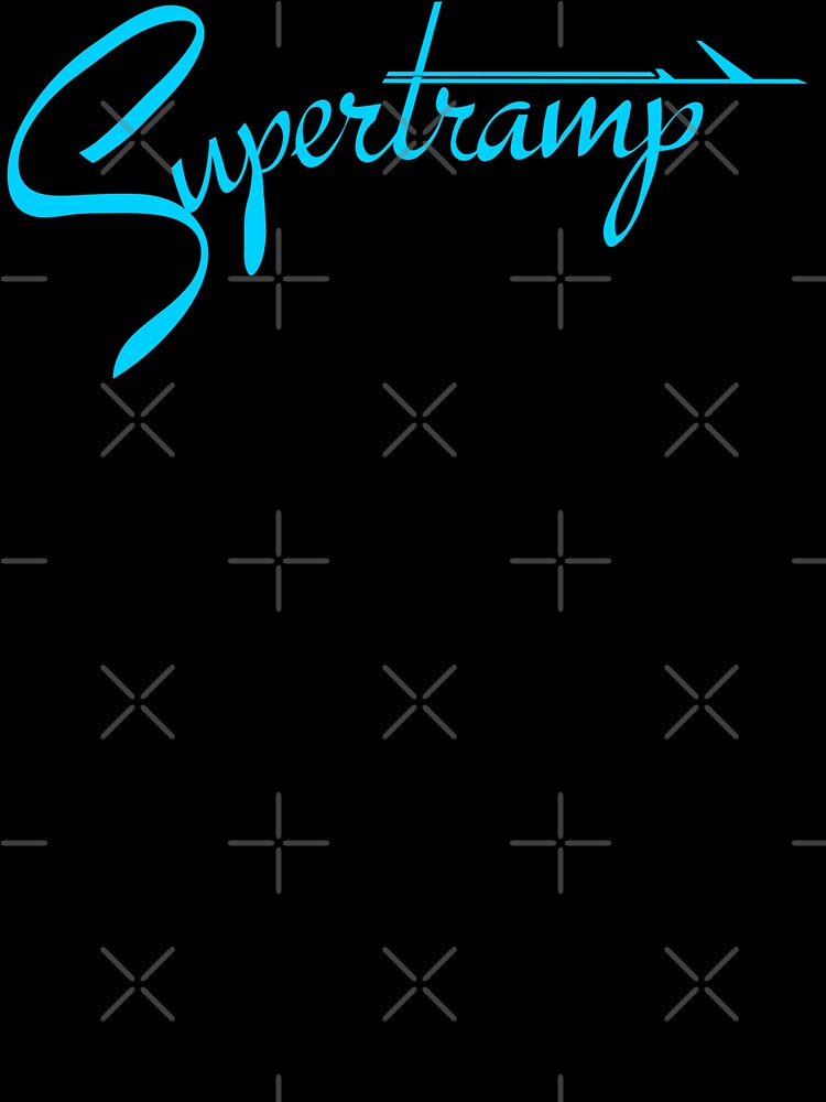 Supertramp Logo Blue Shirt