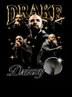Drake Dizzy Concert Collage Vintage Starry Aesthetic Shirt