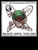 Skateboarders Over 50 Shirt