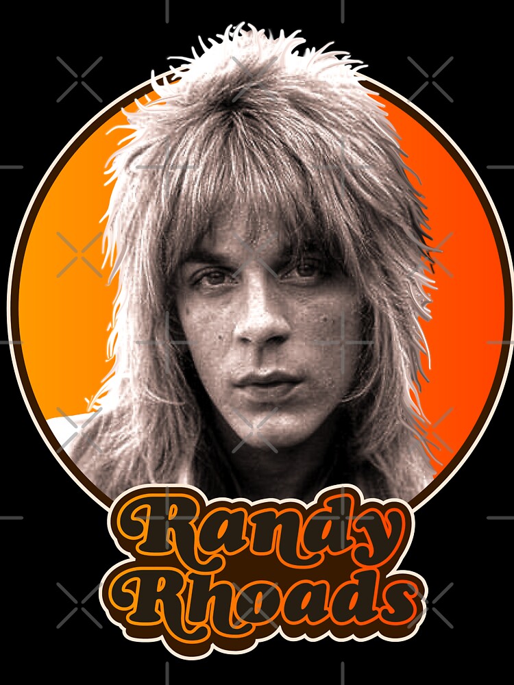 Retro Randy Rhoads Tribute Shirt