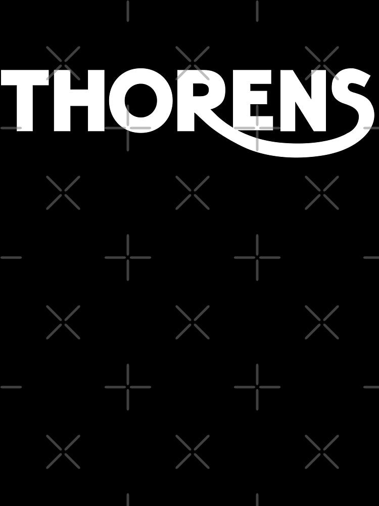 Thorens Turntables Logo White Ink Shirt