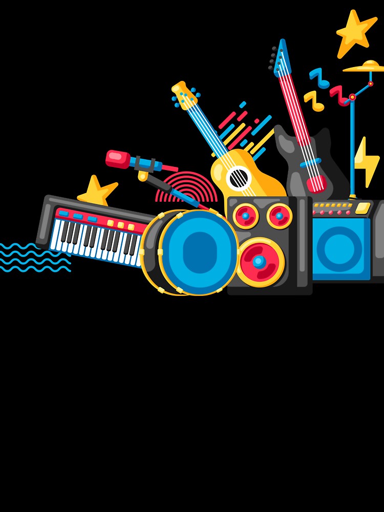 Live Music Band Simple Musician Dancer Singer Shirt