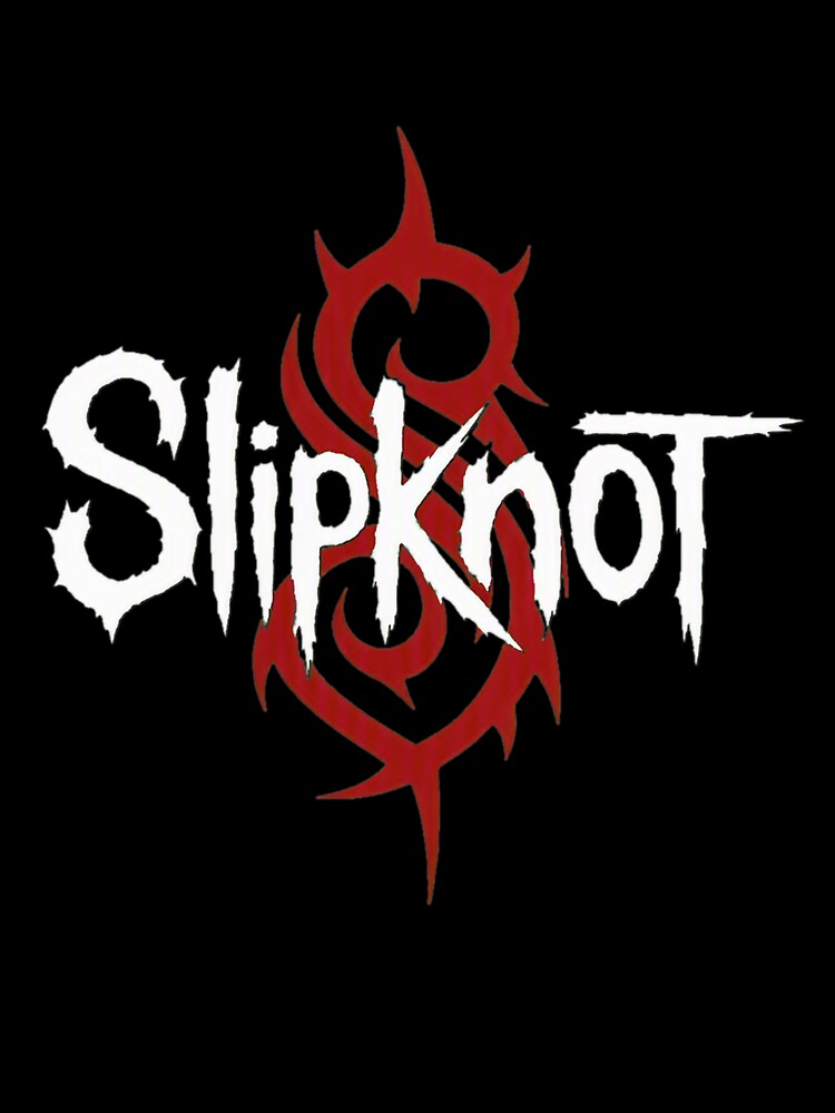 Slipknot Logo Red Tribal Heavy Metal Band Shirt