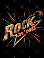 Thunderbolt Rock 'n' Roll Logo Shirt