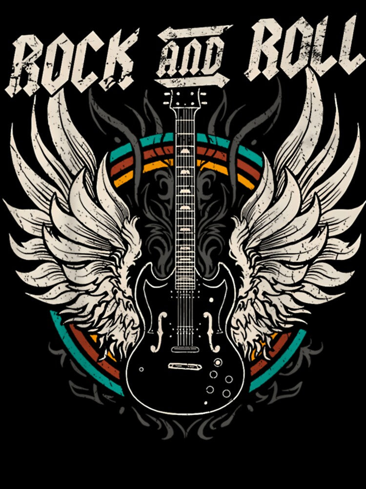 Rock And Roll Guitar Vintage Rock Music Shirt