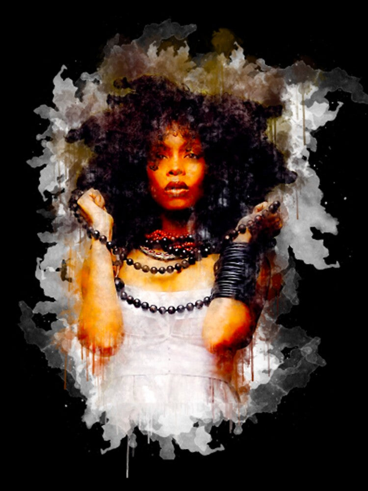 Erykah Badu Watercolor Shirt